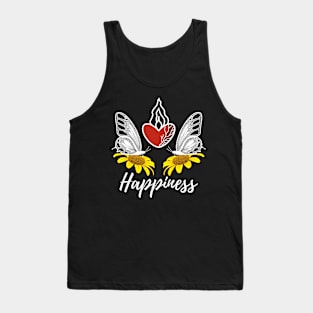 Happiness Butterfly Tank Top